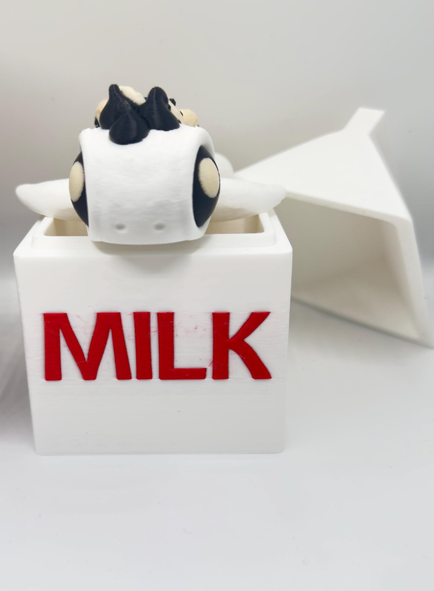 Adorable Dessert-Themed Fidget Toy: 3D Milk and Cookie Turtle - KV3D Designs