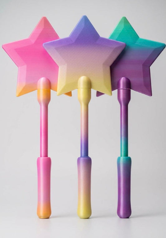 magic wand card holder used as cosplay accessory with contactless payment feature