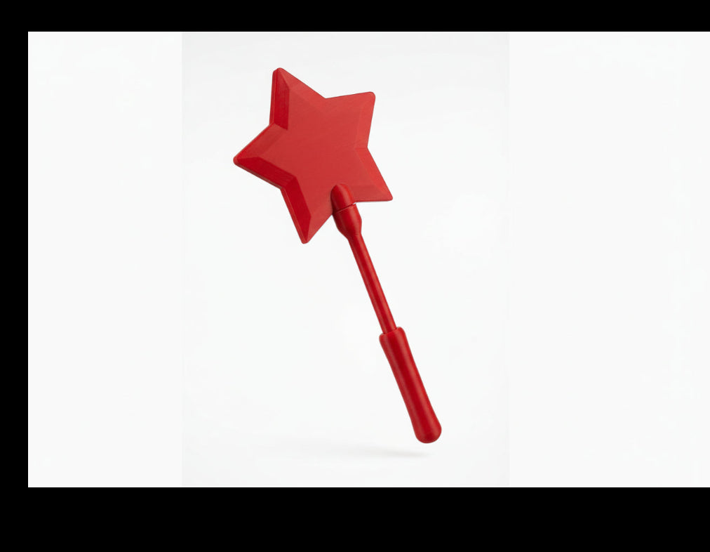 Tap to pay wand in red