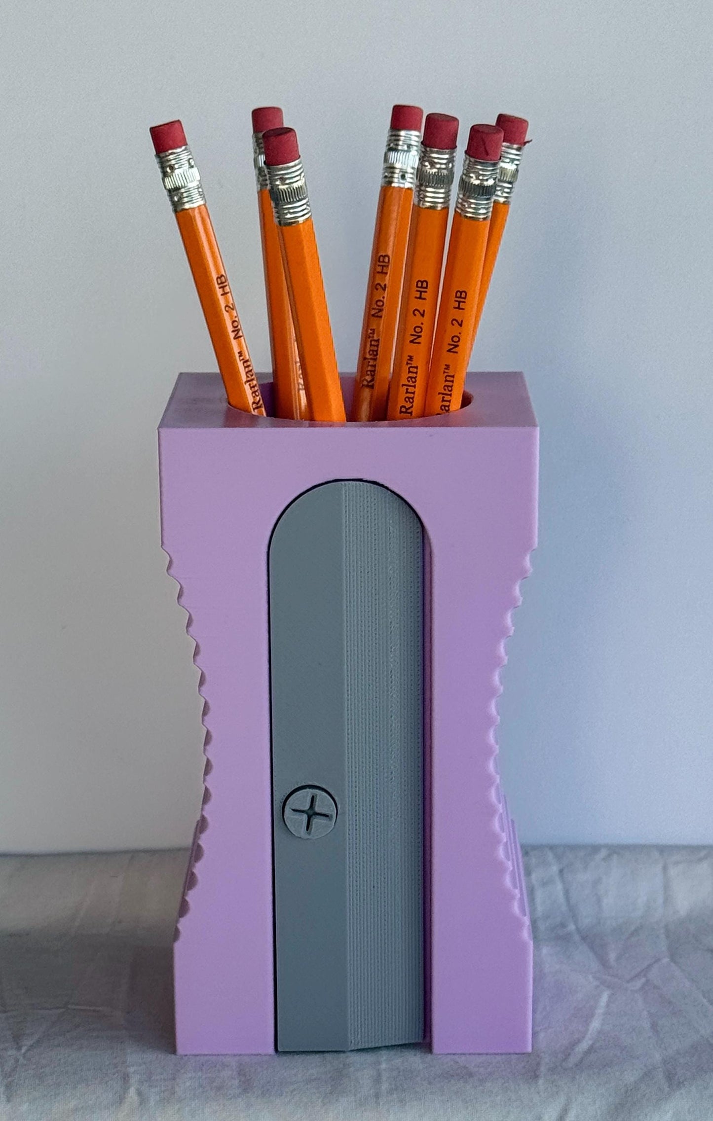 3d Printed Pencil Sharpener Organizer – Fun Pen and Pencil Holder for Teachers, & Students. Classroom and Office Decor - KV3D Designs