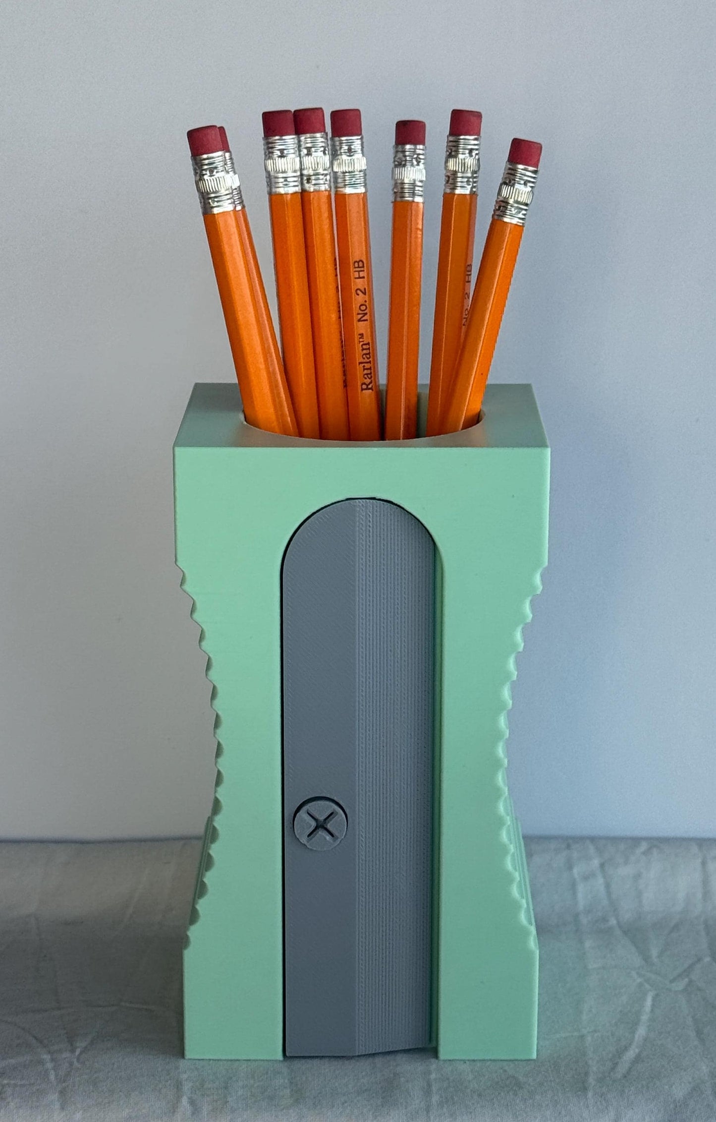 3d Printed Pencil Sharpener Organizer – Fun Pen and Pencil Holder for Teachers, & Students. Classroom and Office Decor - KV3D Designs